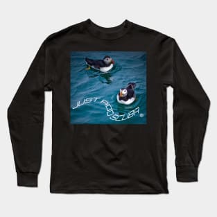 SCUBA PUFFINS Long Sleeve T-Shirt